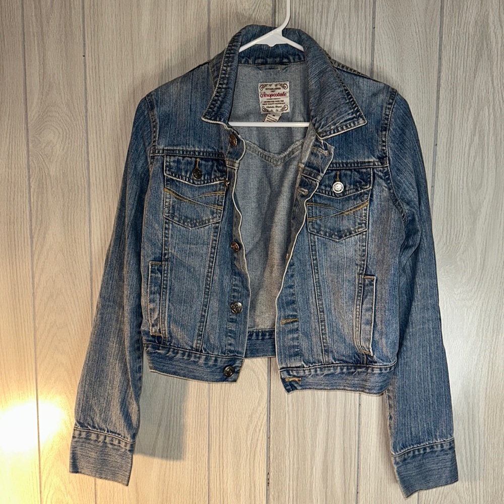 Aero jean jacket